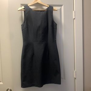 Gray business dress